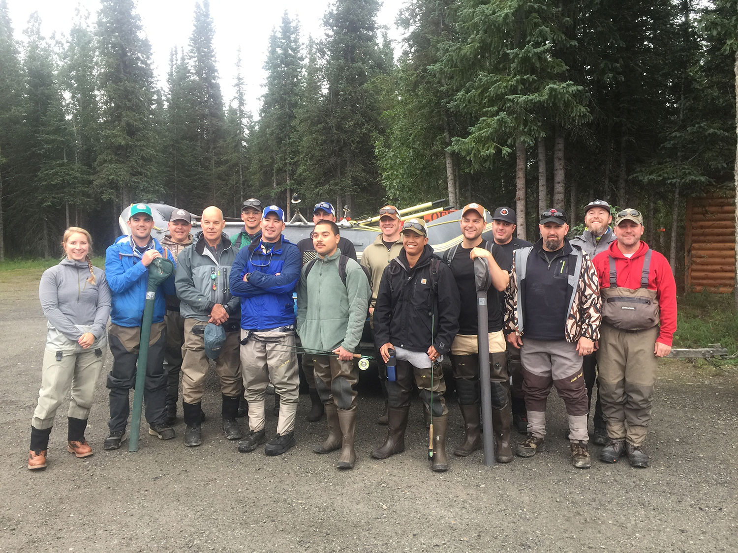 Fly fishing